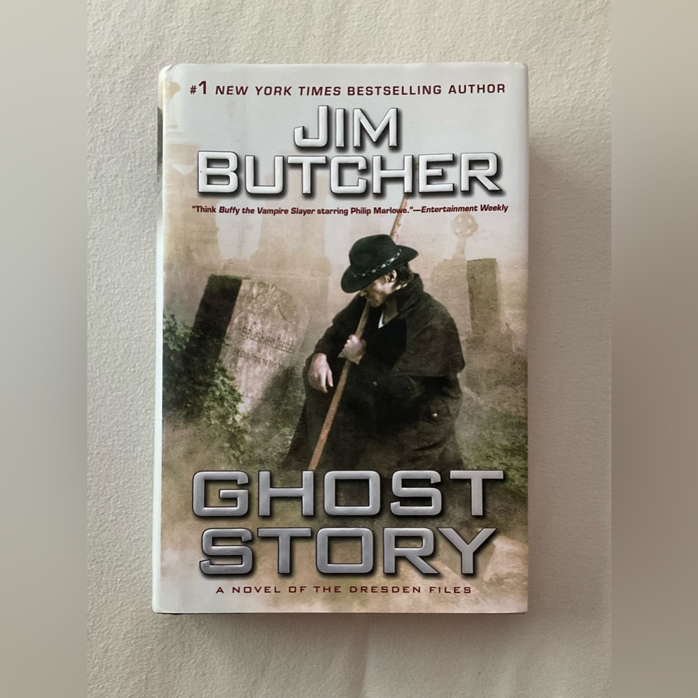Jim Butcher 'Ghost Story' Hardcover Book #14 in the Series